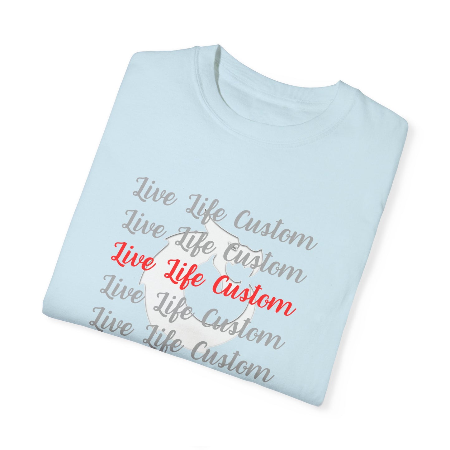Garment-Dyed T-shirt - LLC Stacked