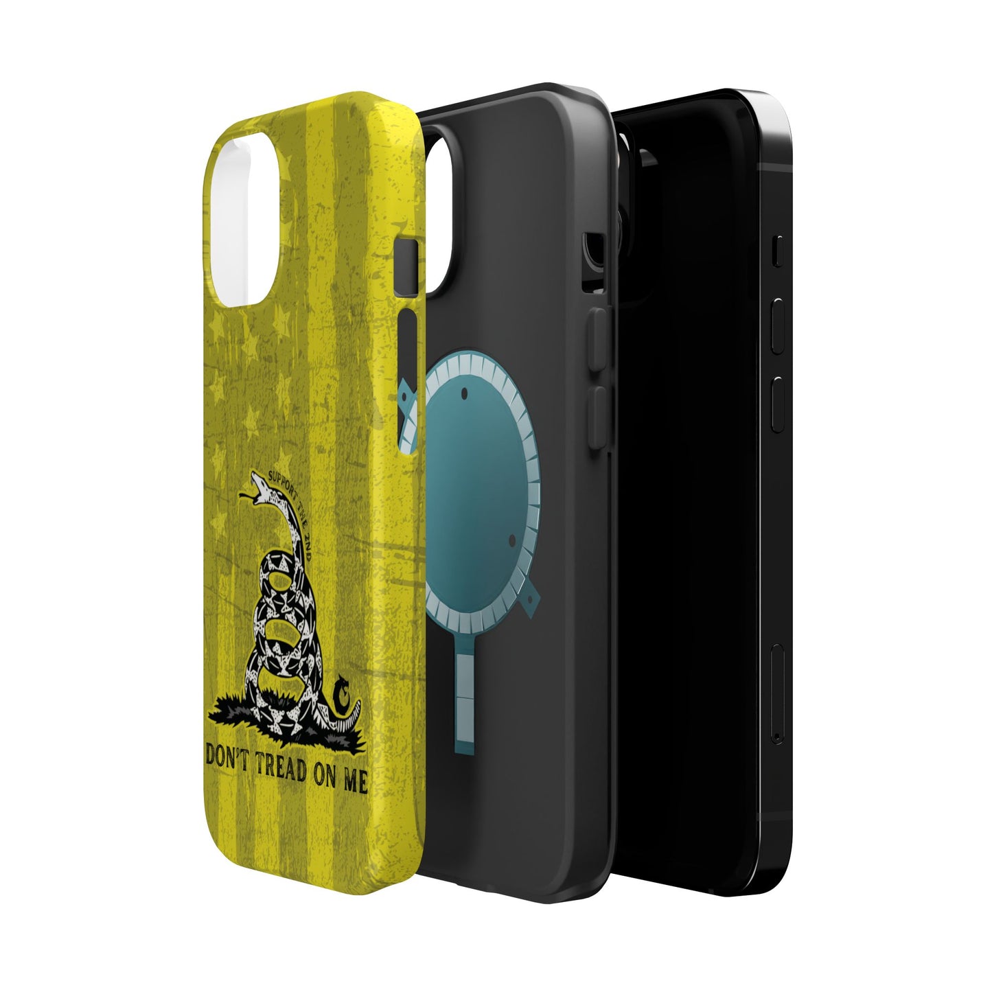 American Liberty Tough iPhone Case - Don't Tread on Me Flag