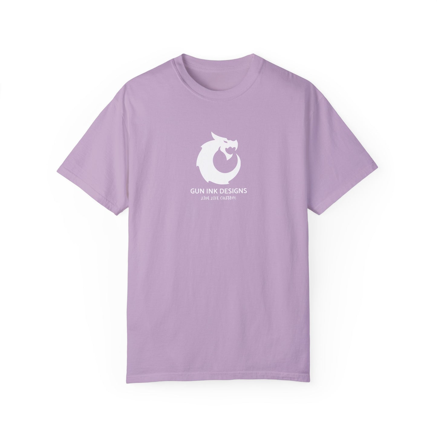 Garment-Dyed T-shirt - White Dragon