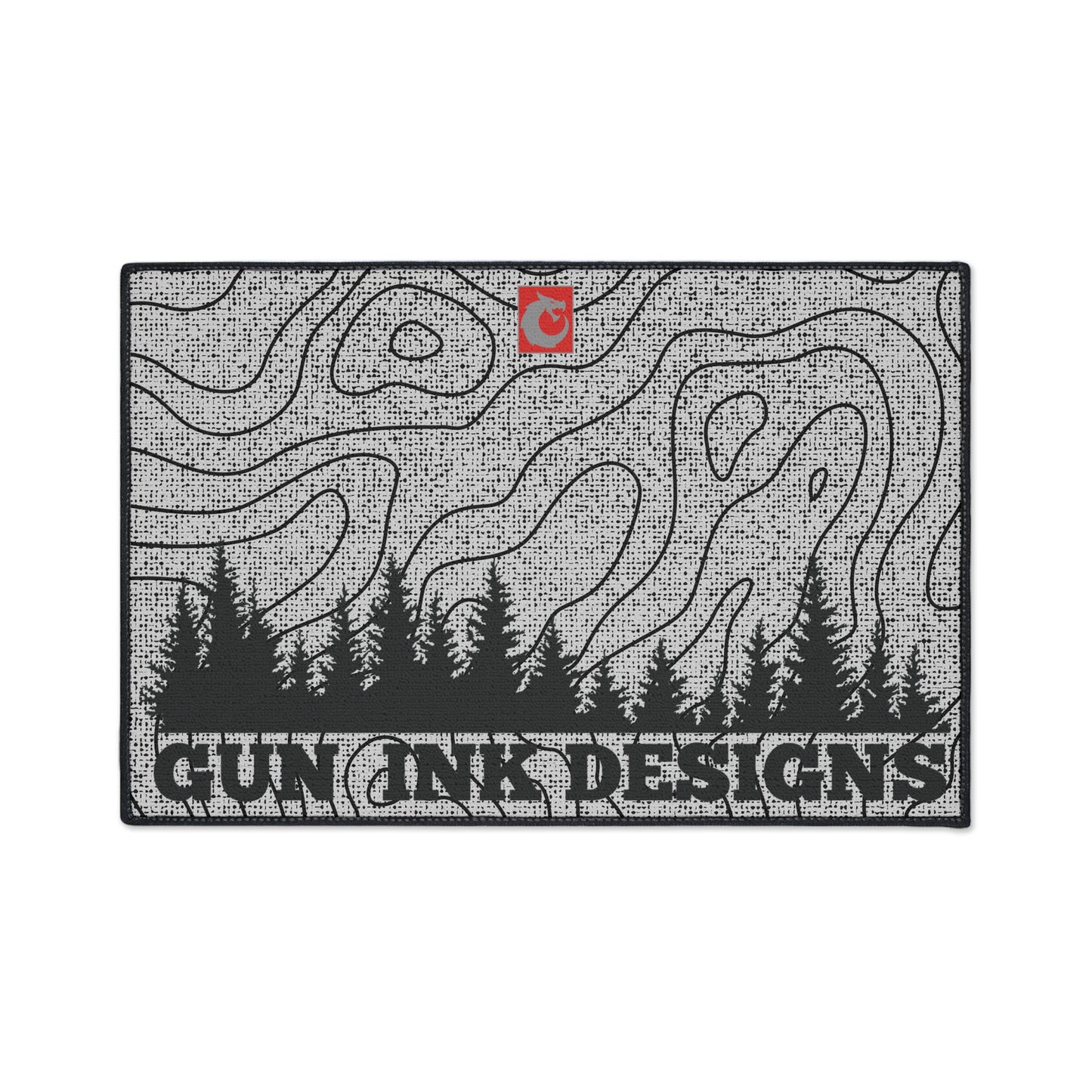 Heavy Duty Floor Mat - Topo Trees
