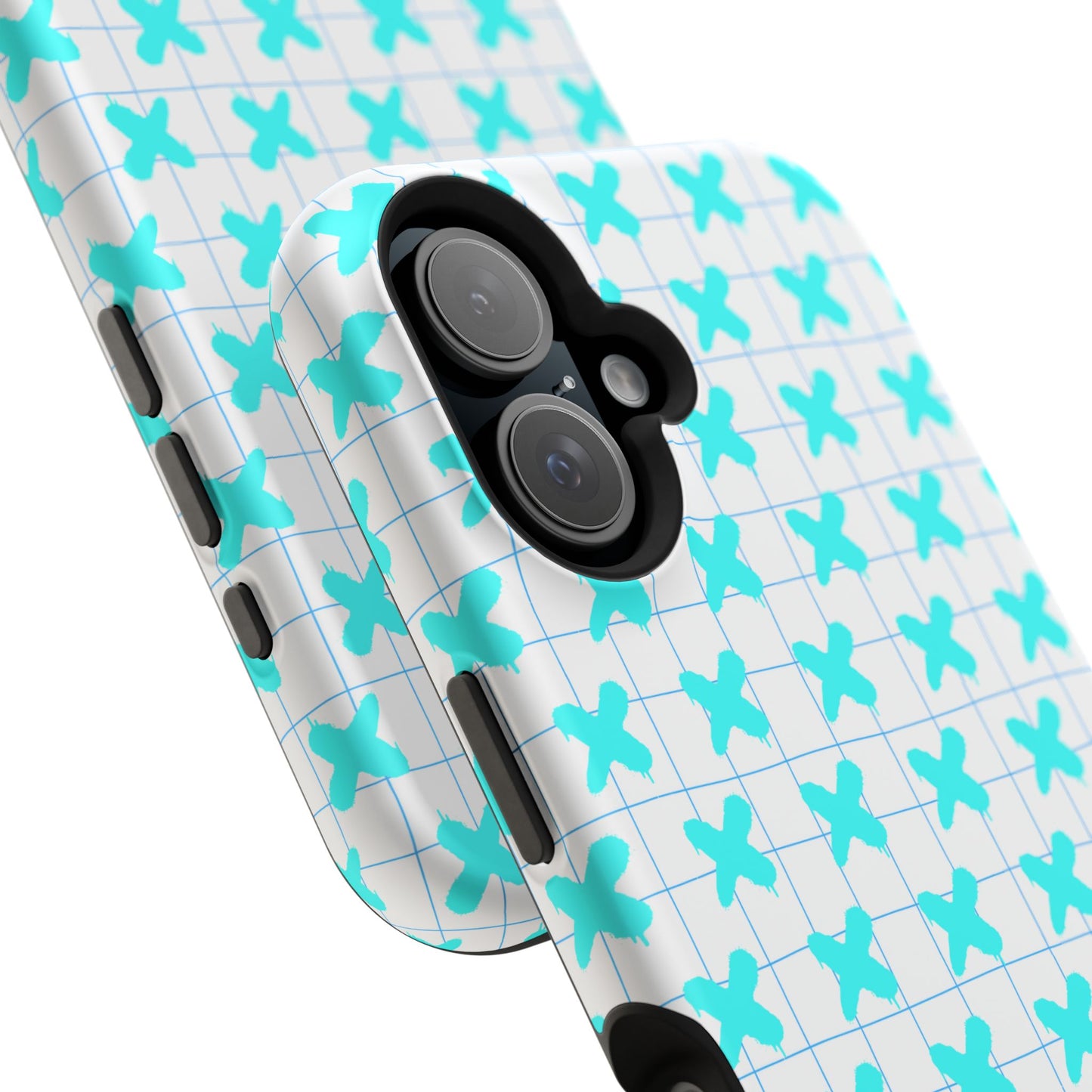 Magnetic Tough Cases - Blue X