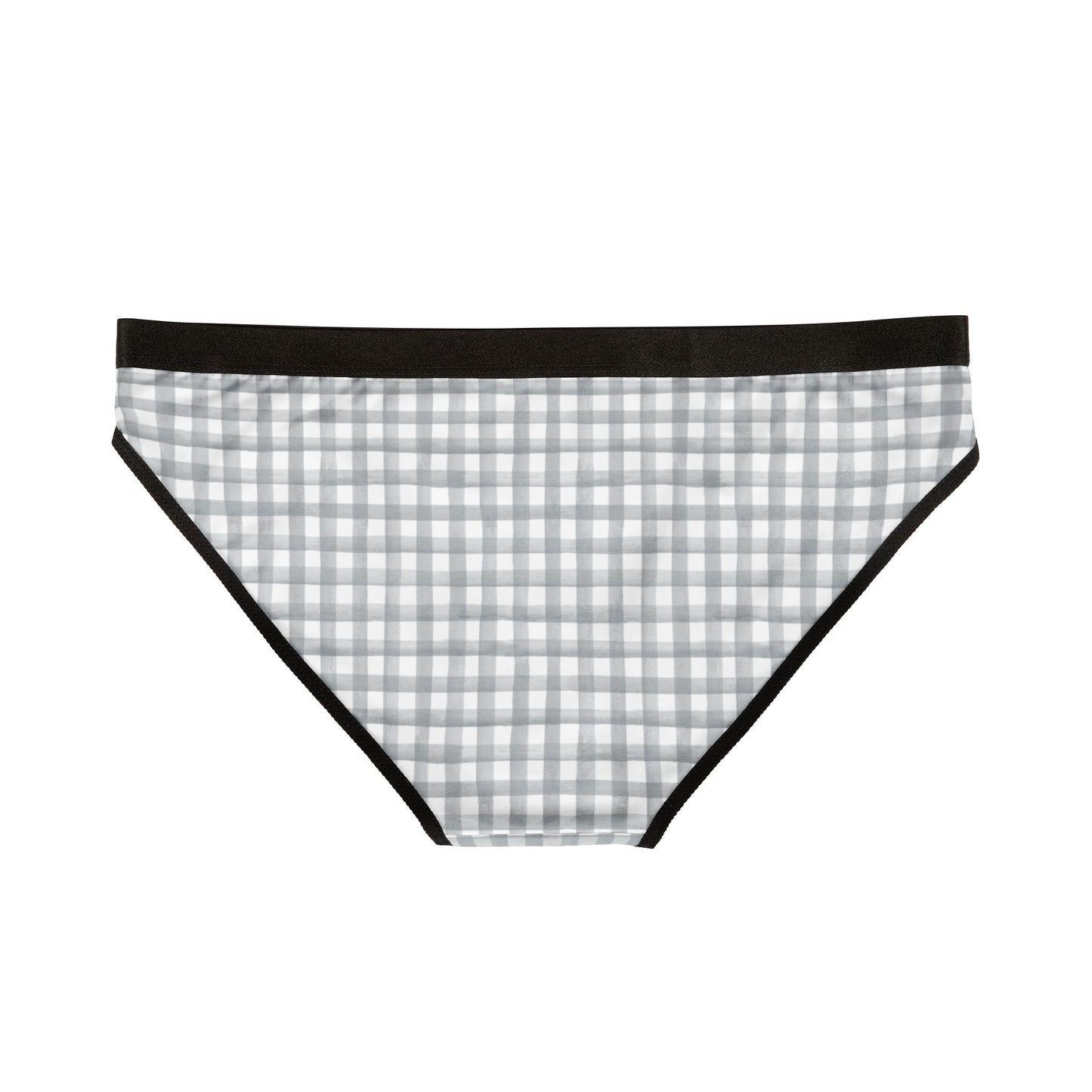 Women's Underwear - Gray plaid