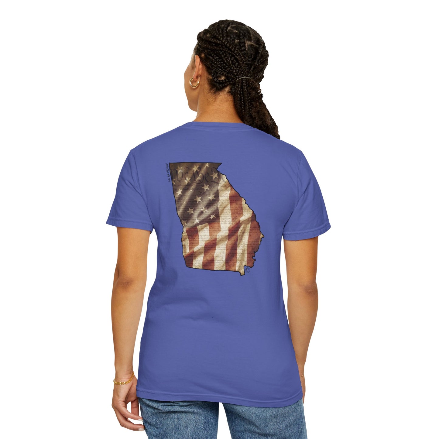 Garment-Dyed T-shirt - We The People - Georgia