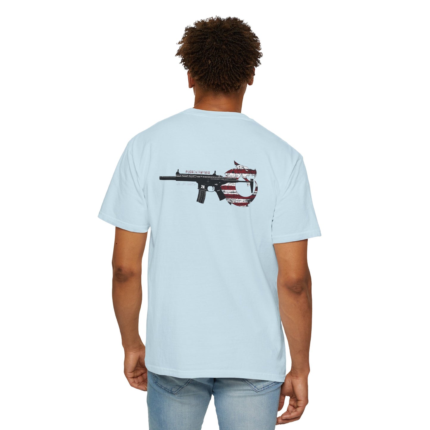 Garment-Dyed T-shirt - #DONTATFMEBRO