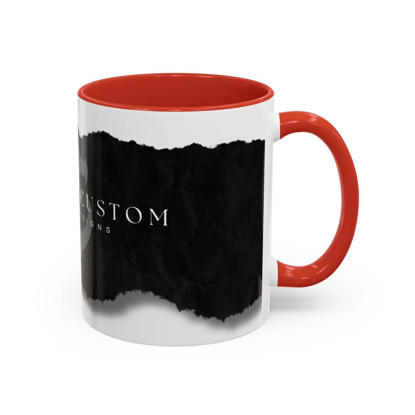 Accent Coffee Mug (11, 15oz) - Torn Paper
