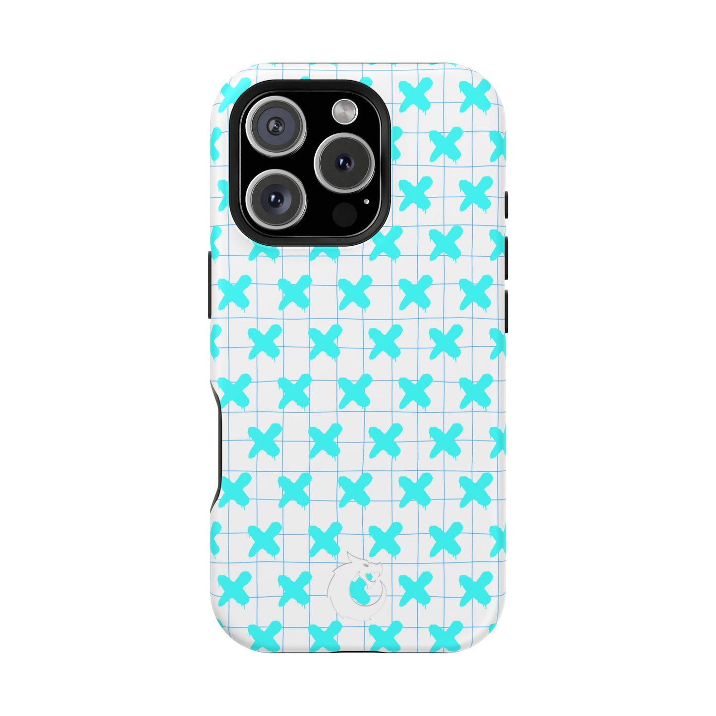 Magnetic Tough Cases - Blue X