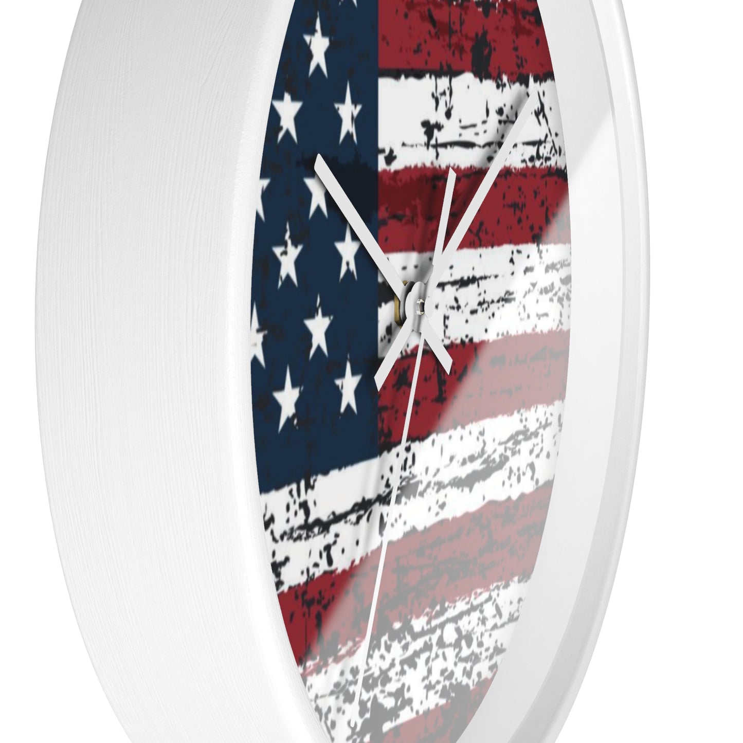 Wall Clock - Vintage Flag