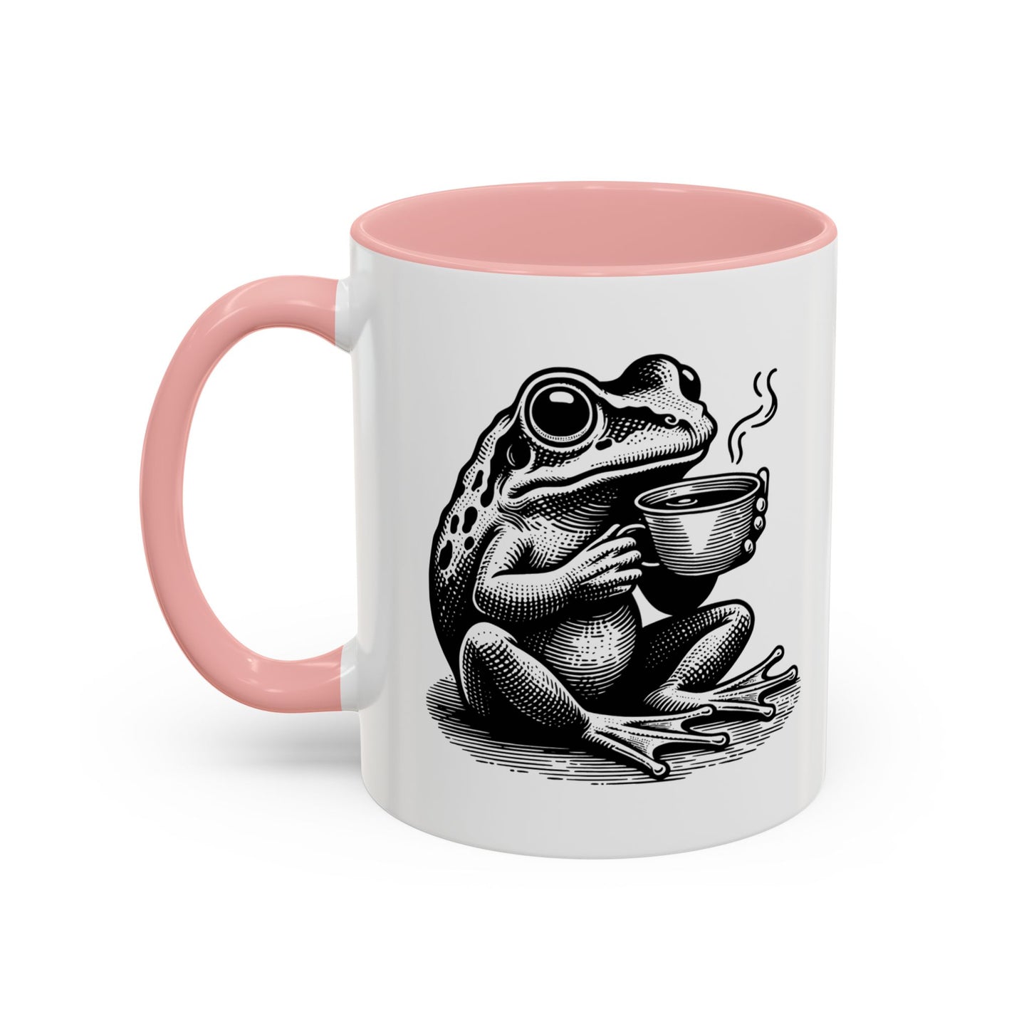 Accent Coffee Mug (11, 15oz) - Coffee Frogs