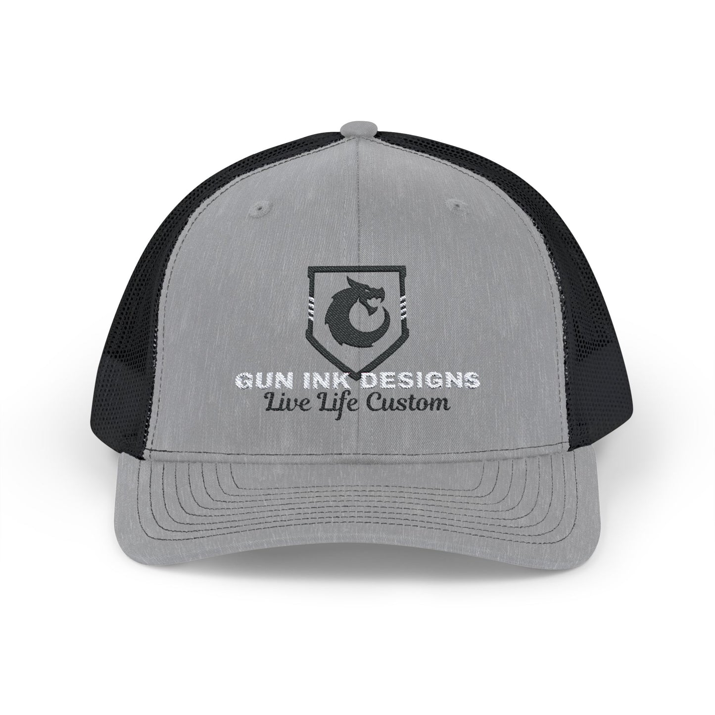 Snapback Trucker Cap - Dragon Badge