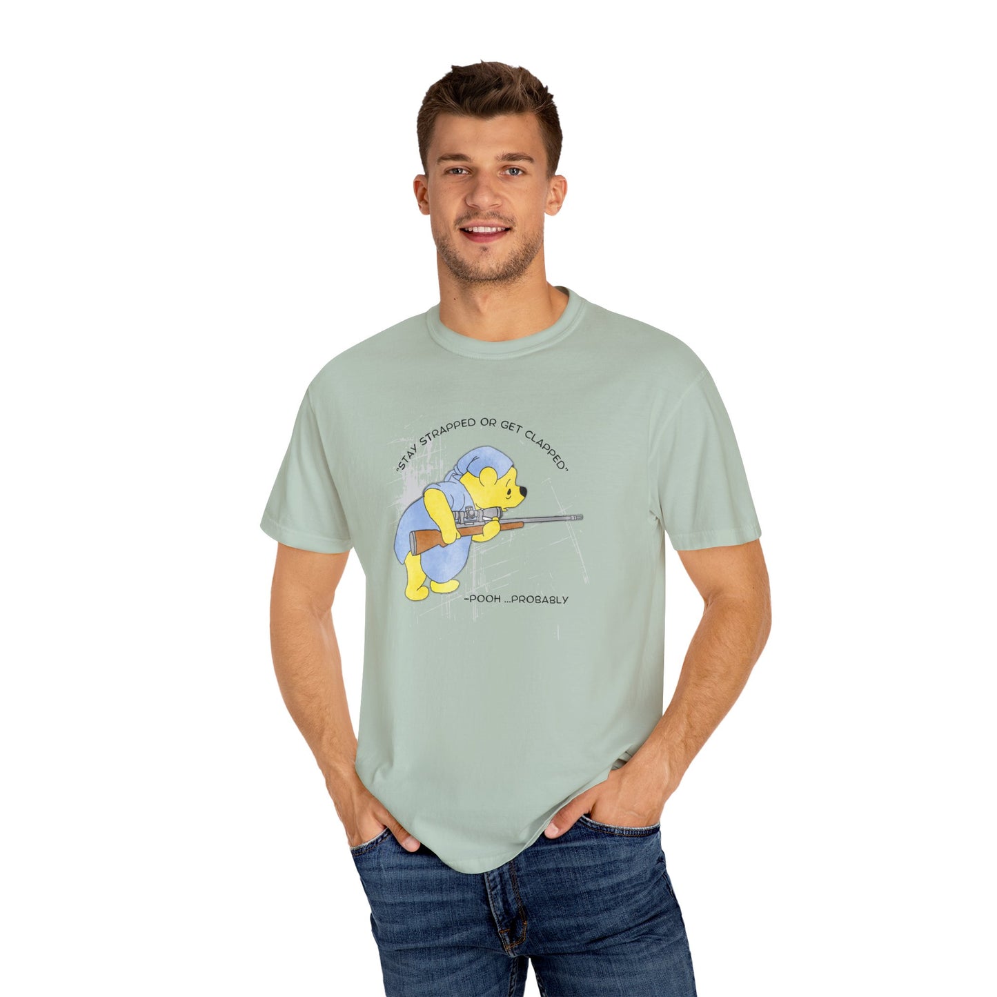 Unisex Garment-Dyed T-shirt - Stay Strapped
