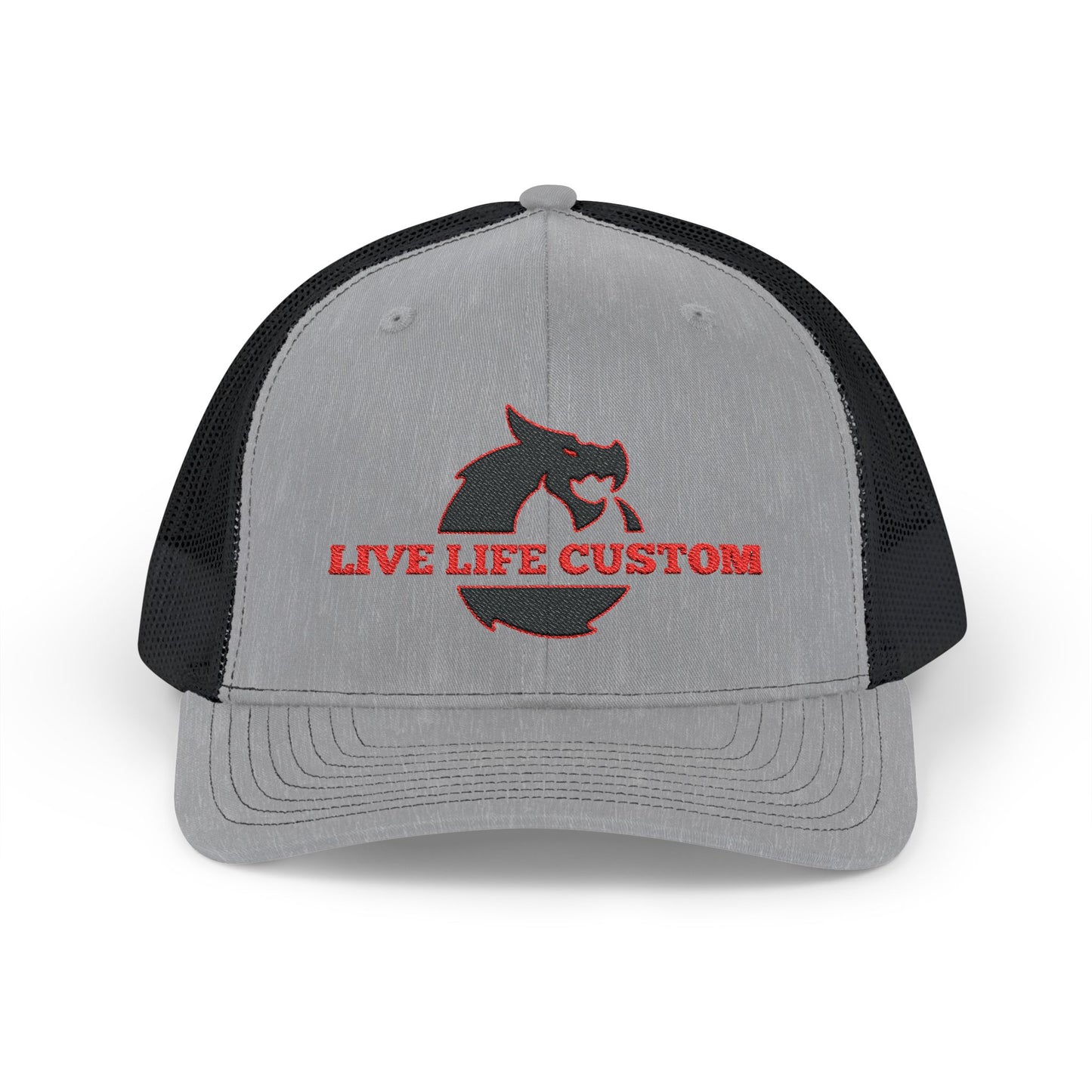 Snapback Trucker Cap - Split Logo