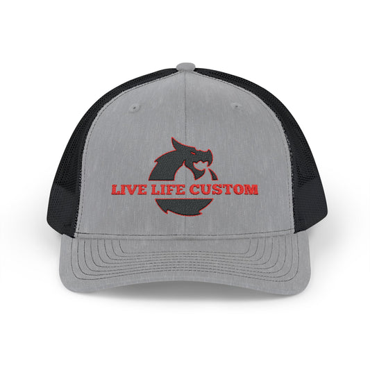 Snapback Trucker Cap - Split Logo
