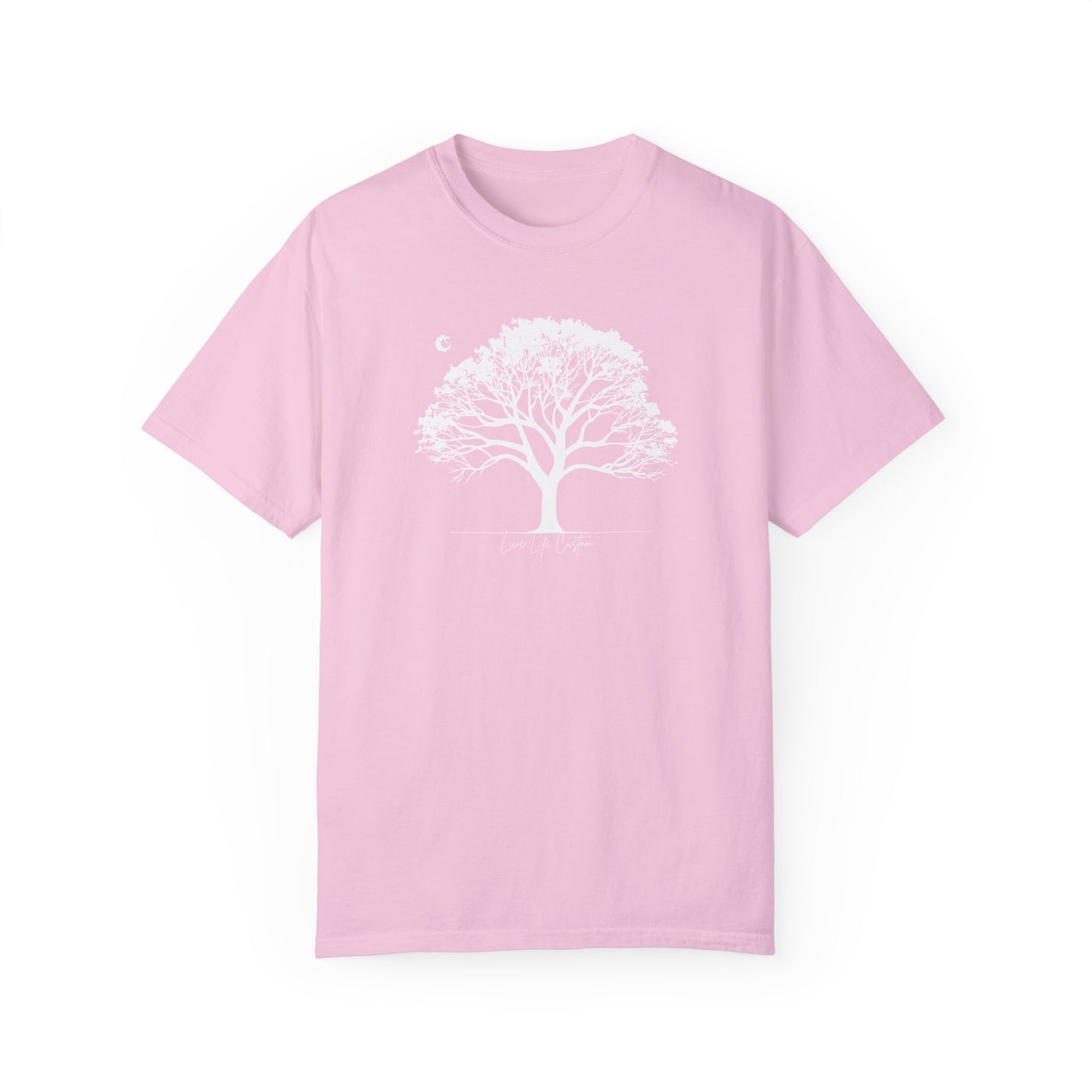 Garment-Dyed T-shirt - White Tree