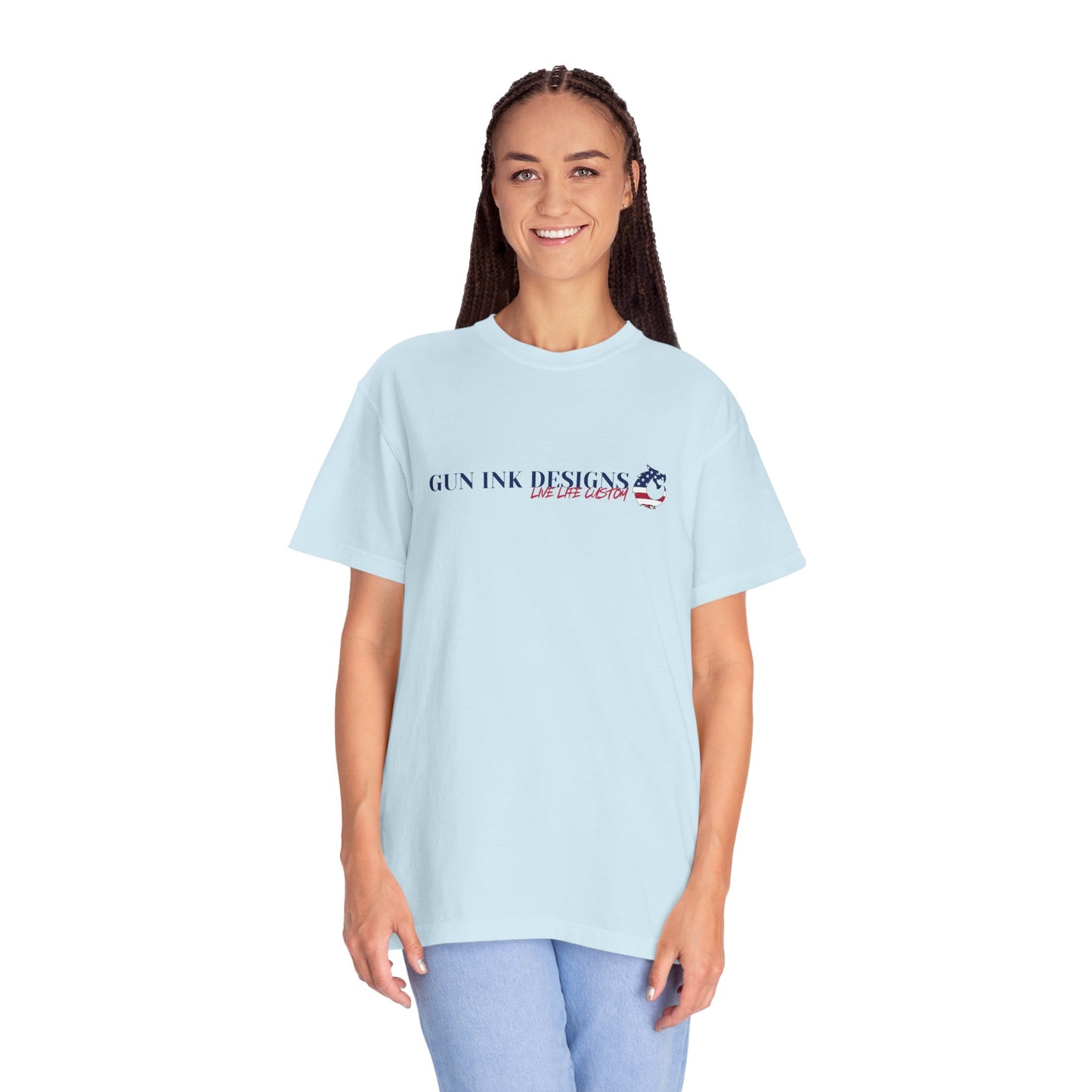 Garment-Dyed T-shirt - LLC Flag Dragon