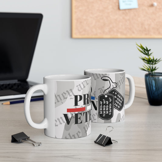Proud Veteran - Ceramic Mug, (11oz, 15oz)