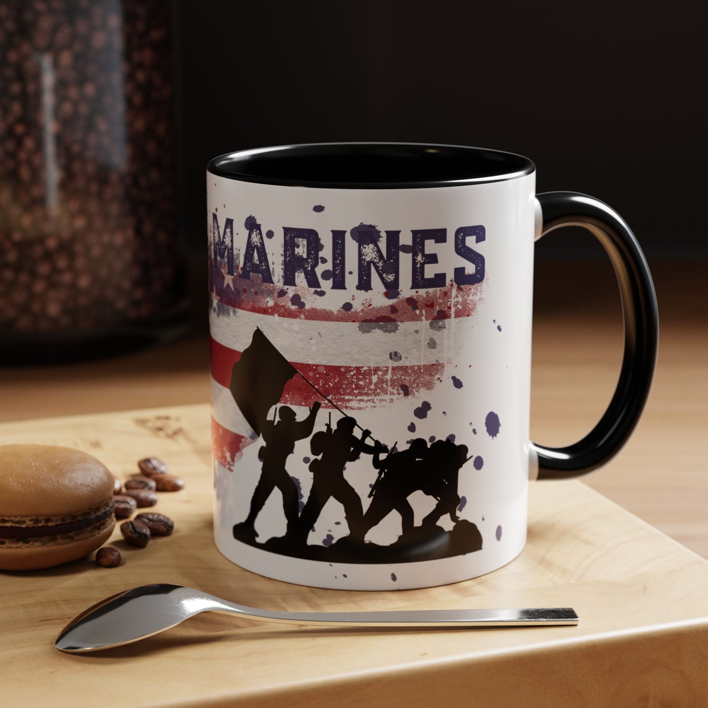 Accent Coffee Mug (11, 15oz) - Marines