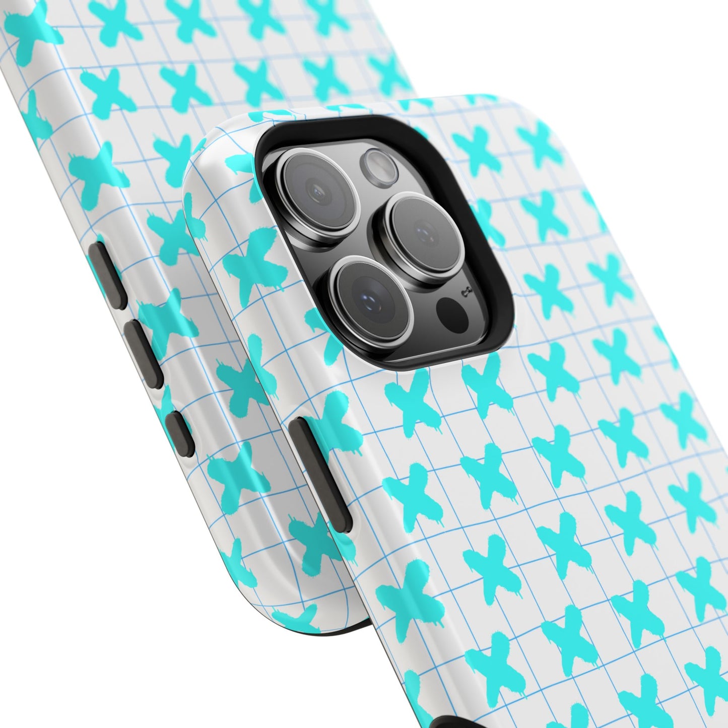 Magnetic Tough Cases - Blue X