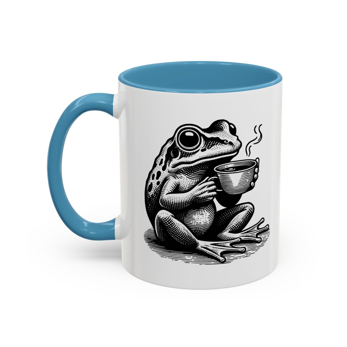 Accent Coffee Mug (11, 15oz) - Coffee Frogs