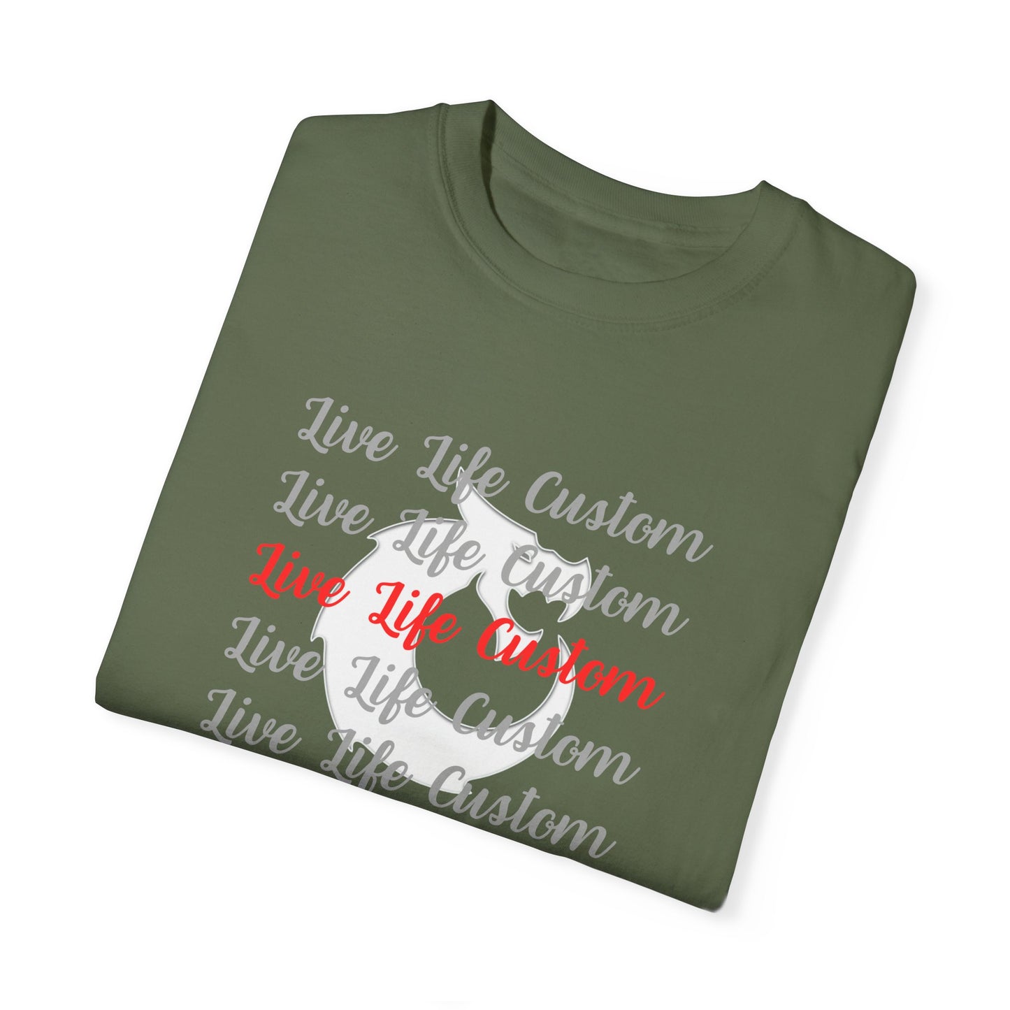 Garment-Dyed T-shirt - LLC Stacked
