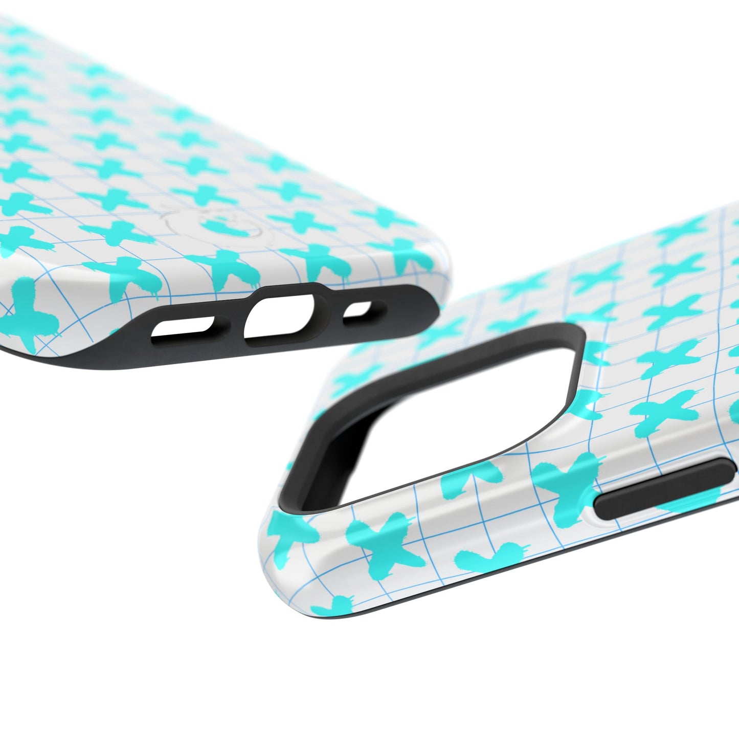 Magnetic Tough Cases - Blue X