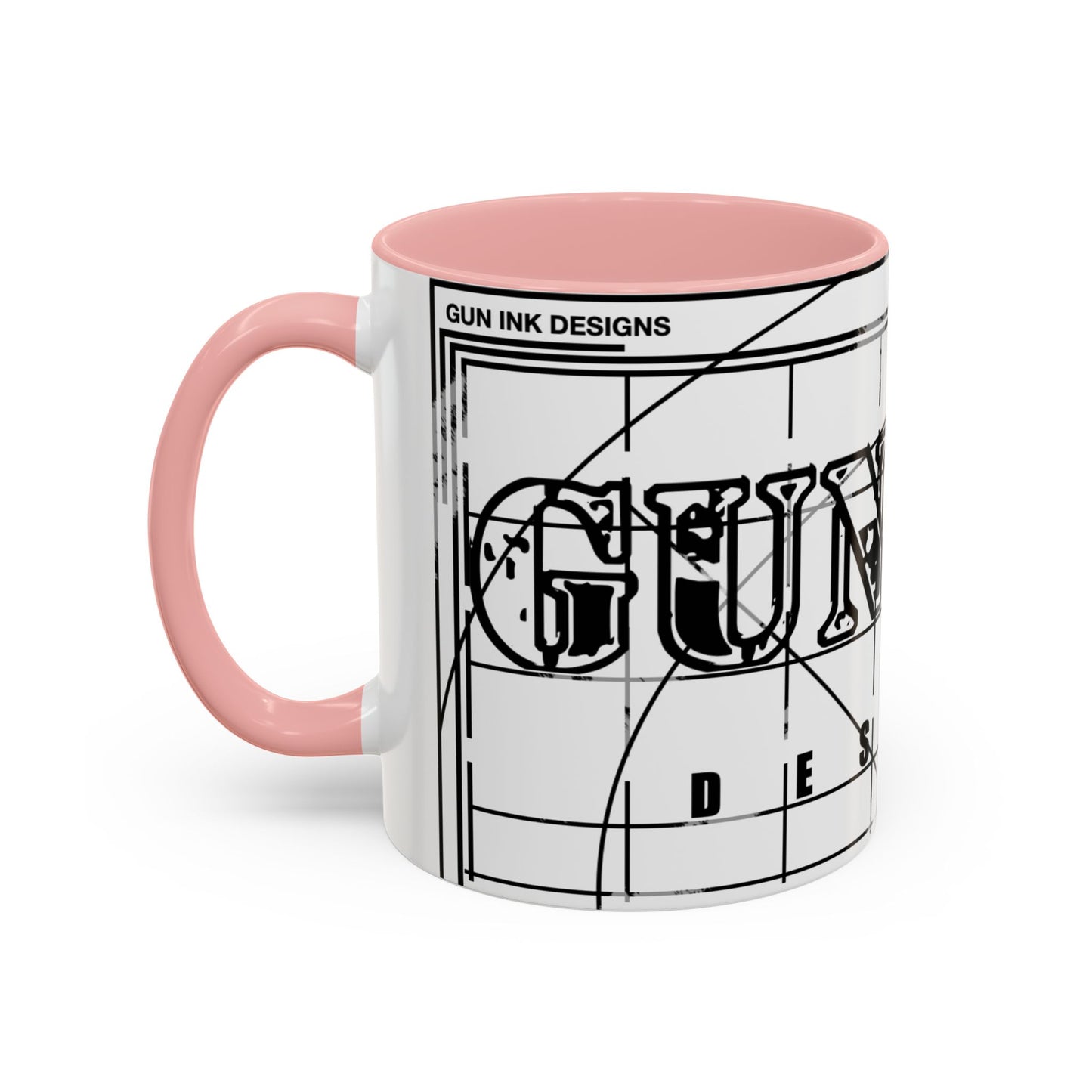 Accent Coffee Mug (11, 15oz) - GID Draft Graphic