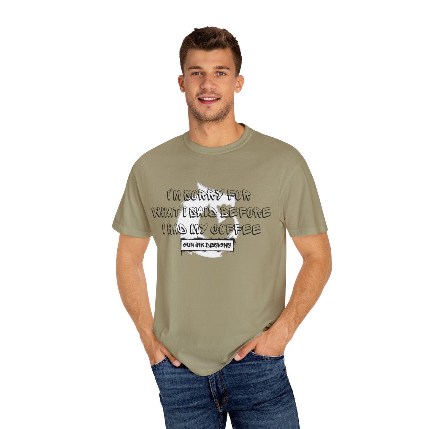 Garment-Dyed T-shirt - I'm Sorry