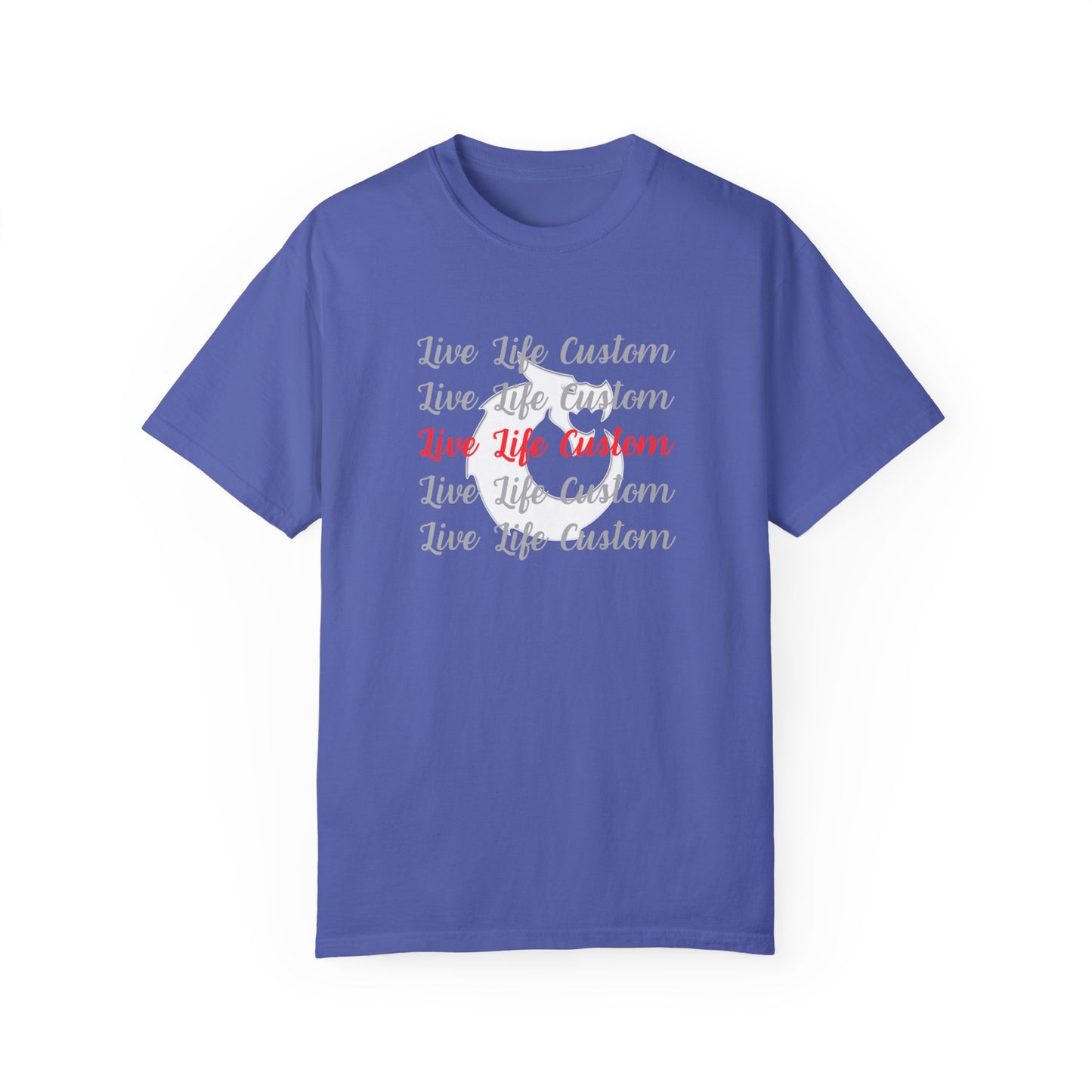 Garment-Dyed T-shirt - LLC Stacked