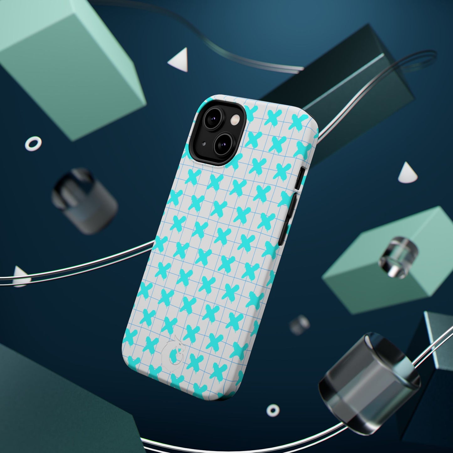 Magnetic Tough Cases - Blue X