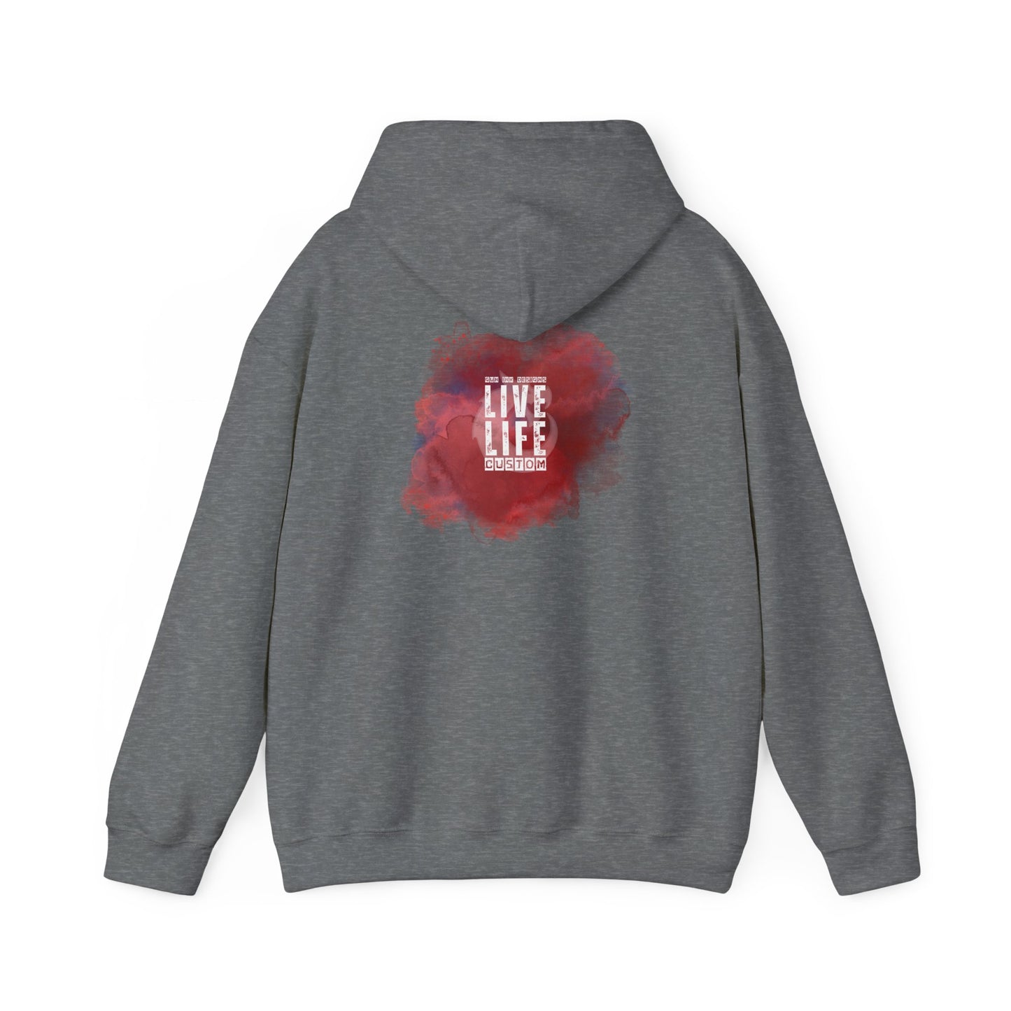 Heavy Blend™ Hooded Sweatshirt - LLC Red