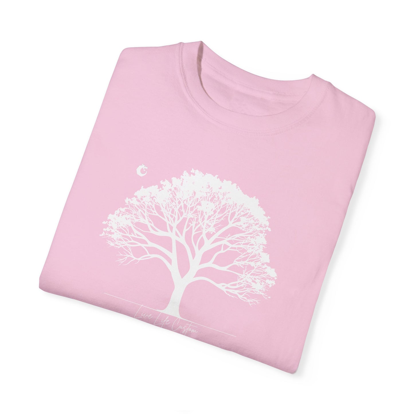 Garment-Dyed T-shirt - White Tree