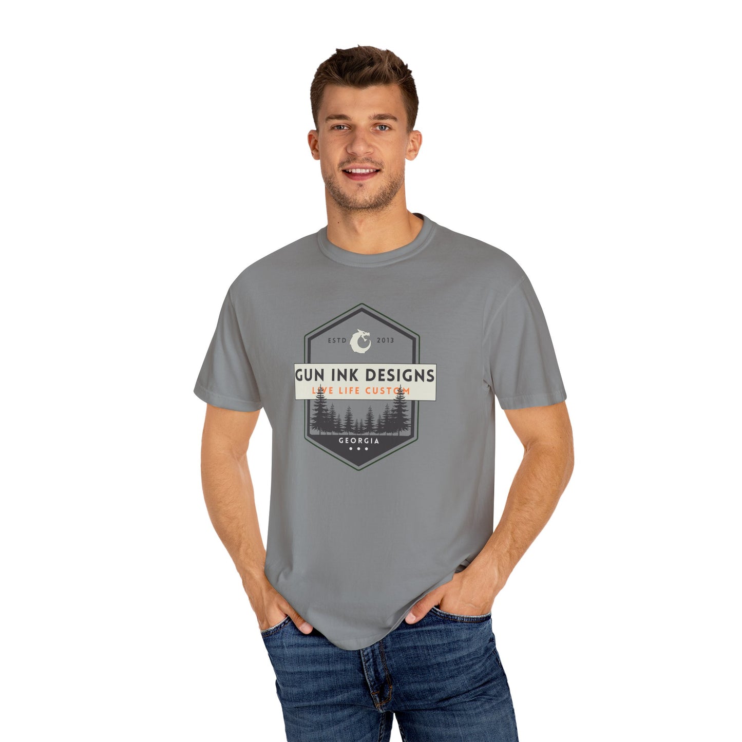 Unisex Garment-Dyed T-shirt -Georgia