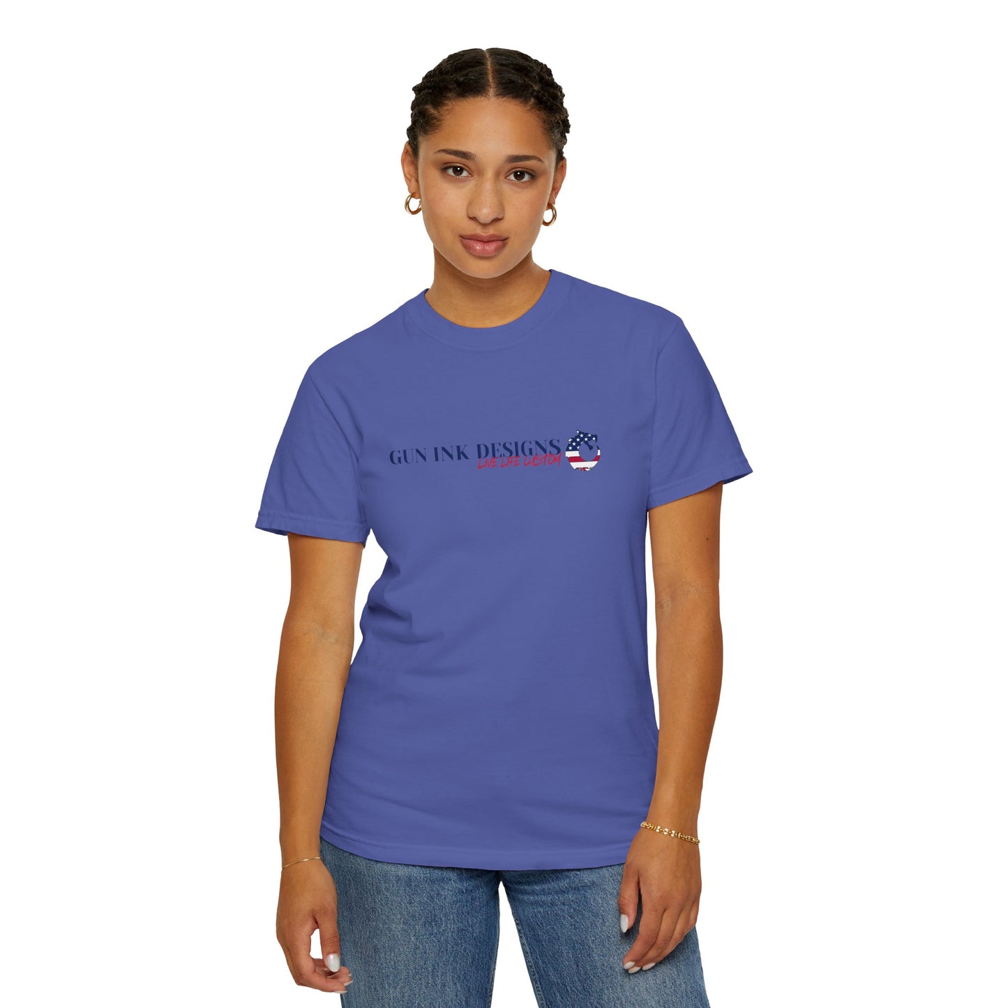 Garment-Dyed T-shirt - LLC Flag Dragon