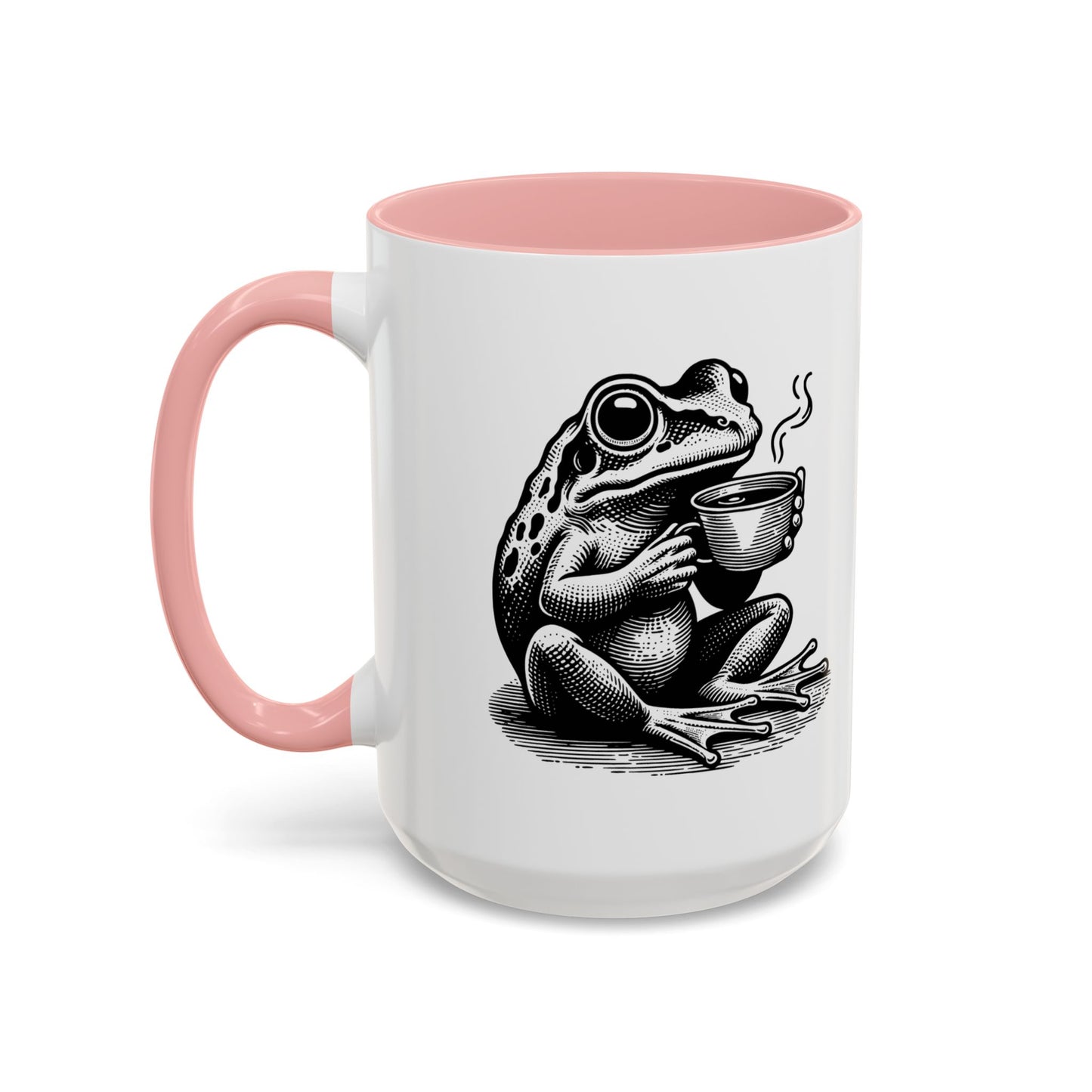 Accent Coffee Mug (11, 15oz) - Coffee Frogs