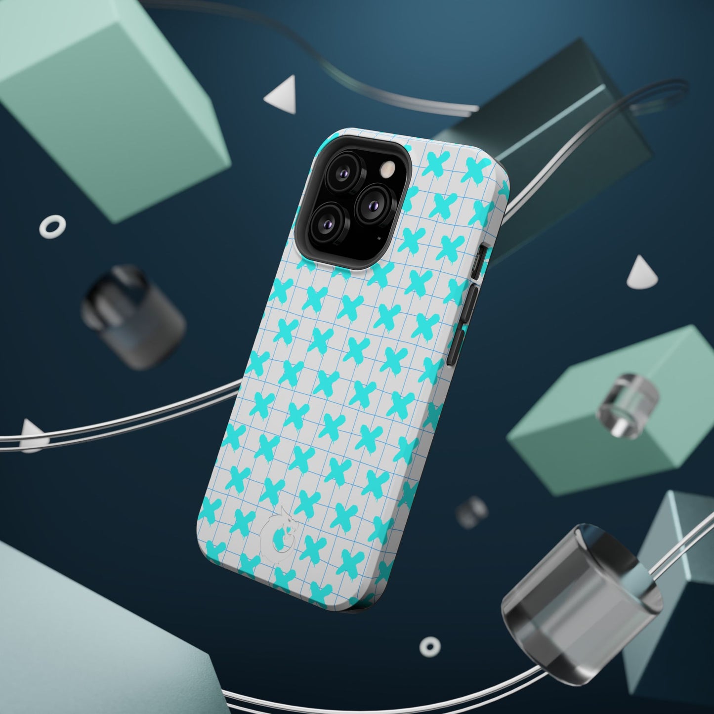 Magnetic Tough Cases - Blue X