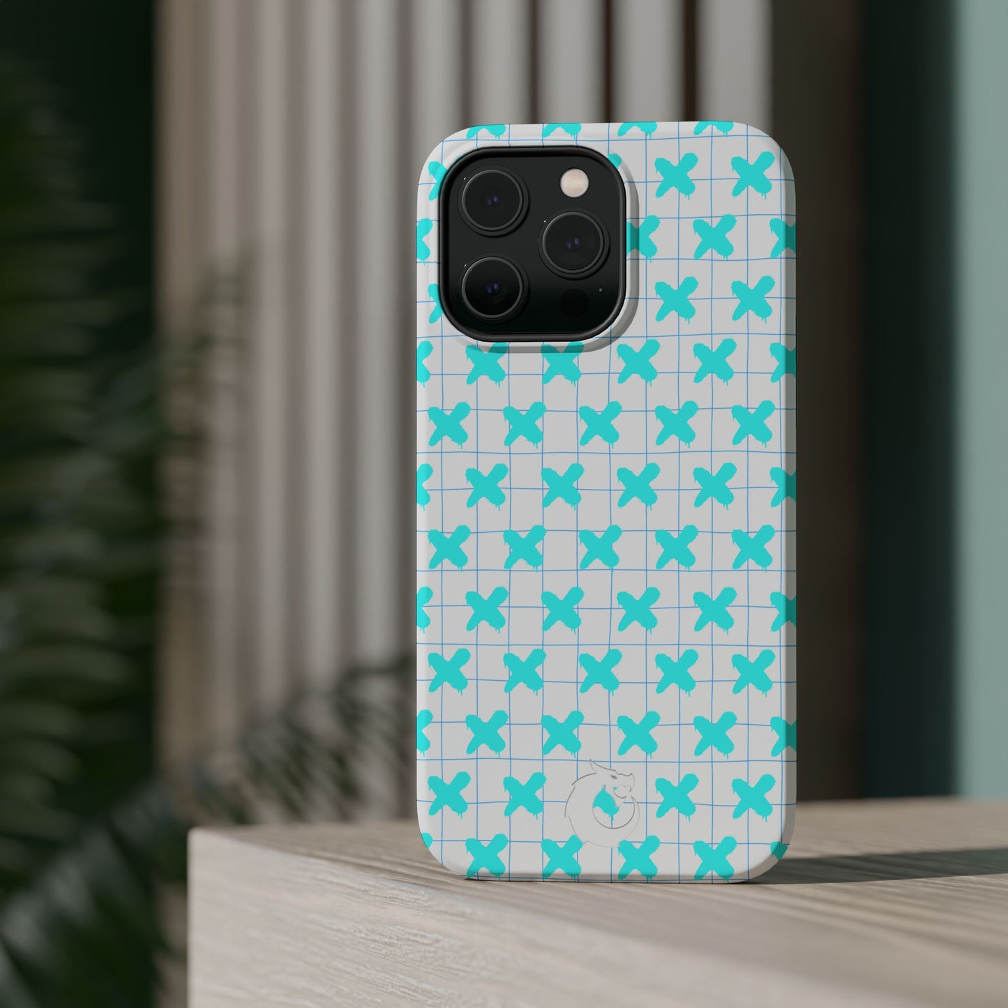Magnetic Tough Cases - Blue X