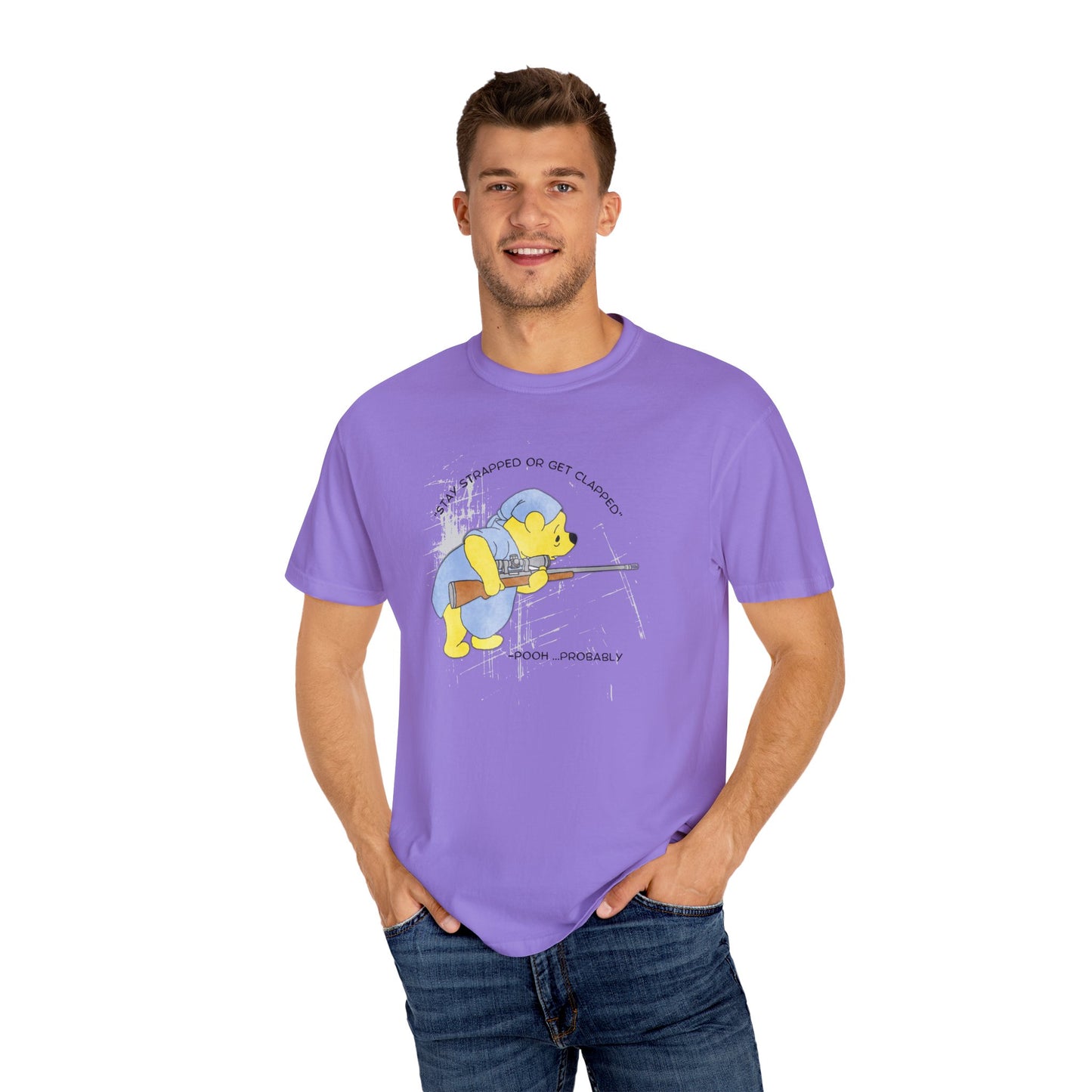 Unisex Garment-Dyed T-shirt - Stay Strapped