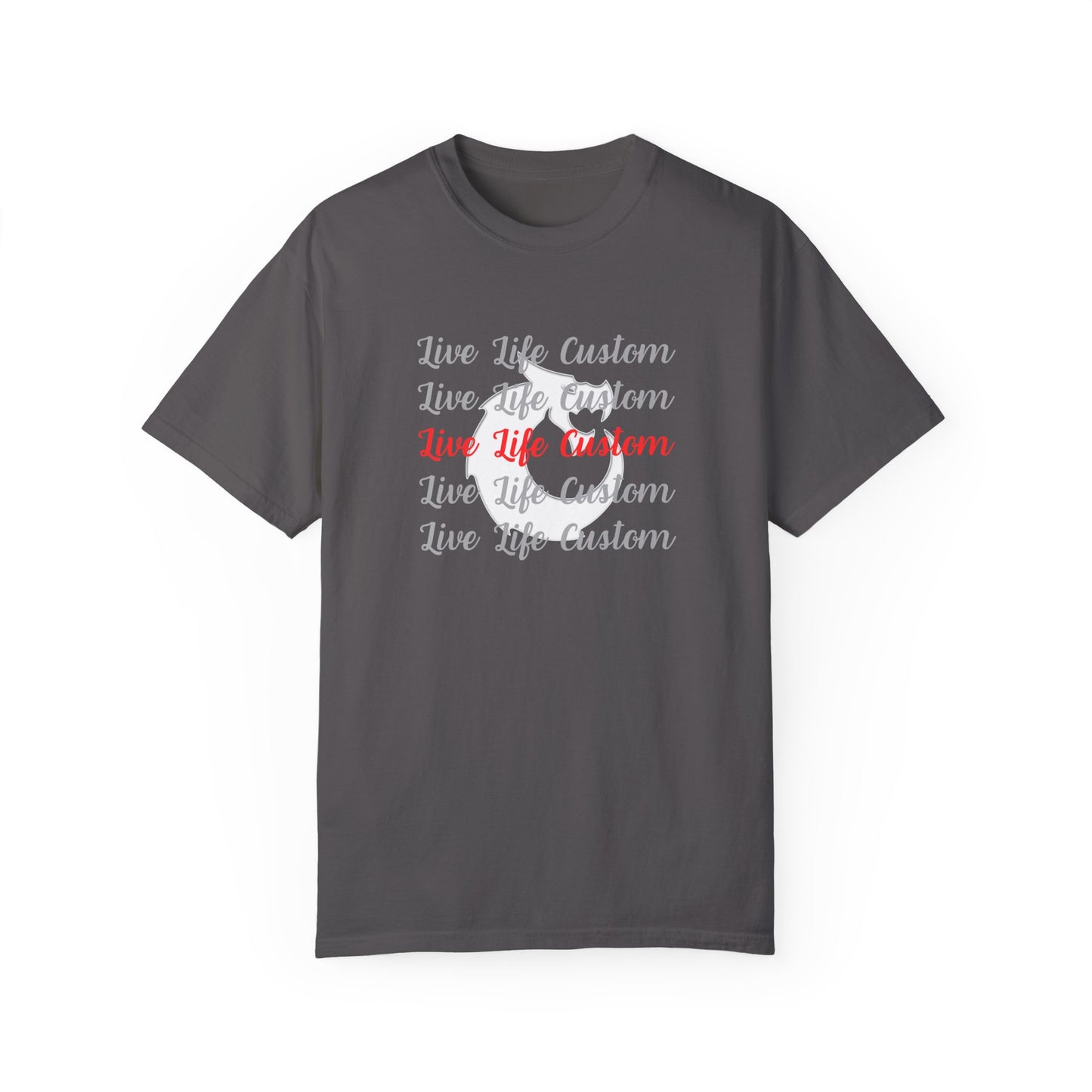 Garment-Dyed T-shirt - LLC Stacked