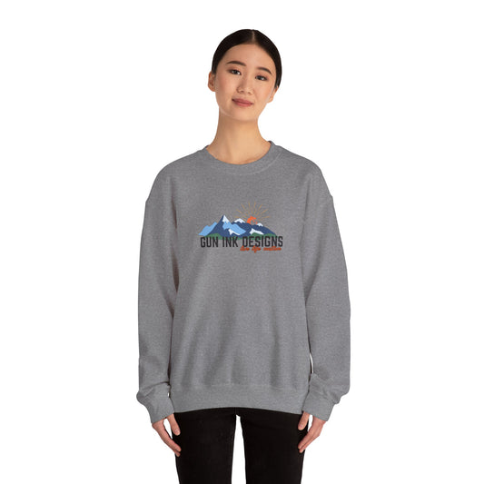Heavy Blend™ Crewneck Sweatshirt - Dragon Sunrise