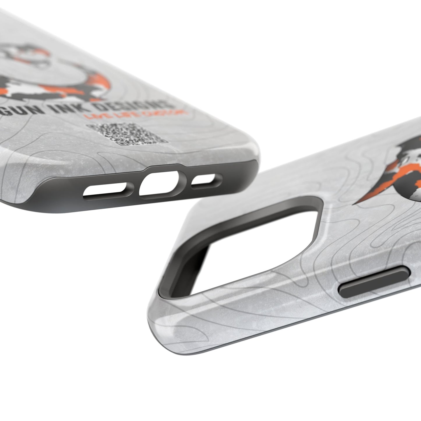 Magnetic Tough Cases - Topo QR code