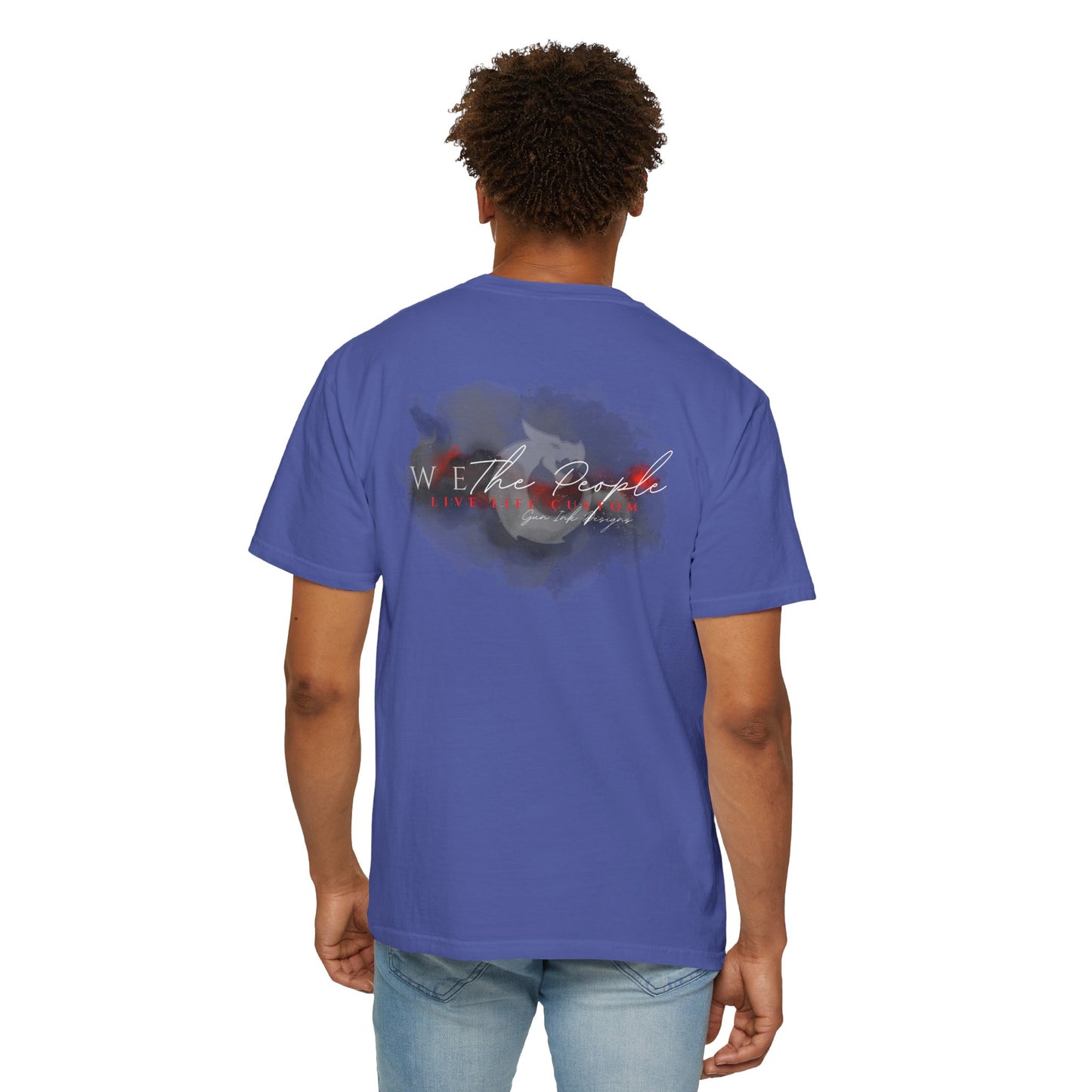 Garment-Dyed T-shirt - We The People Smoke