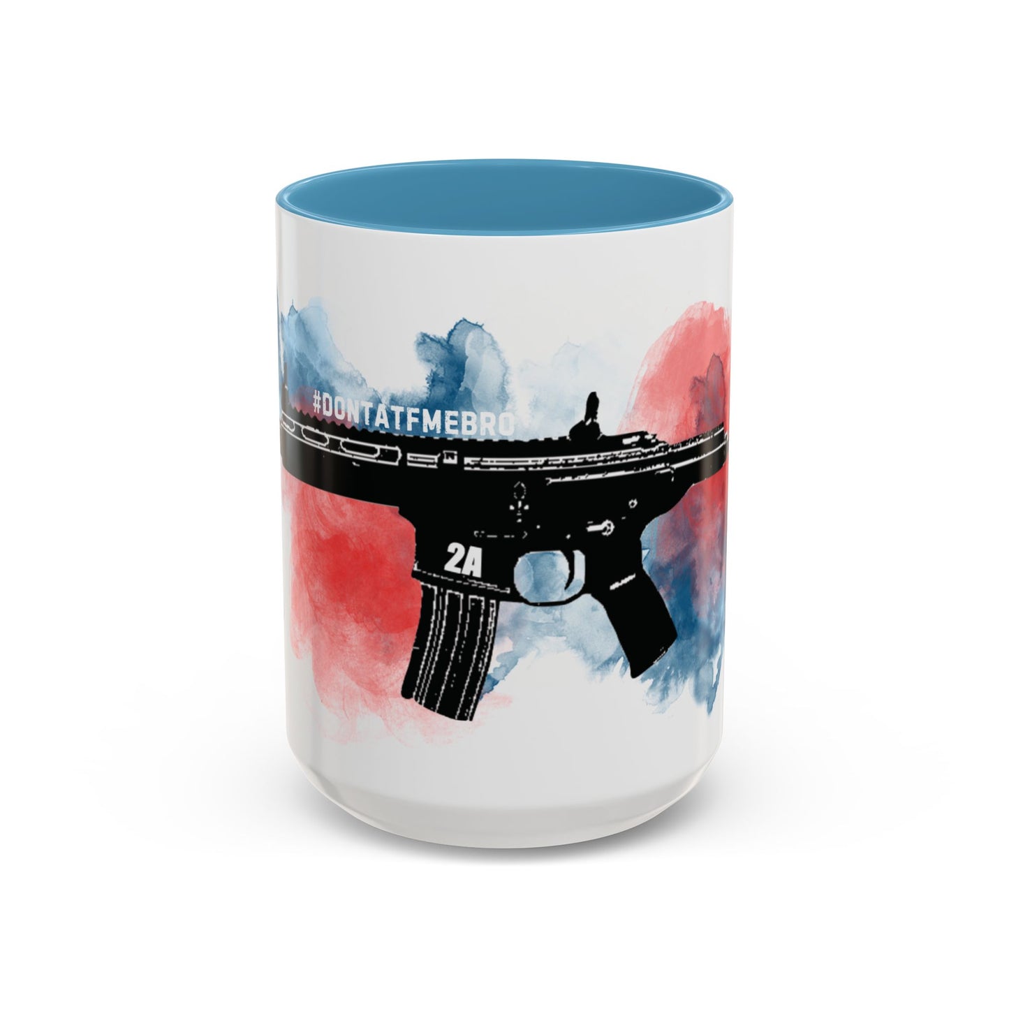 Accent Coffee Mug (11, 15oz) - #DONTATFMEBRO