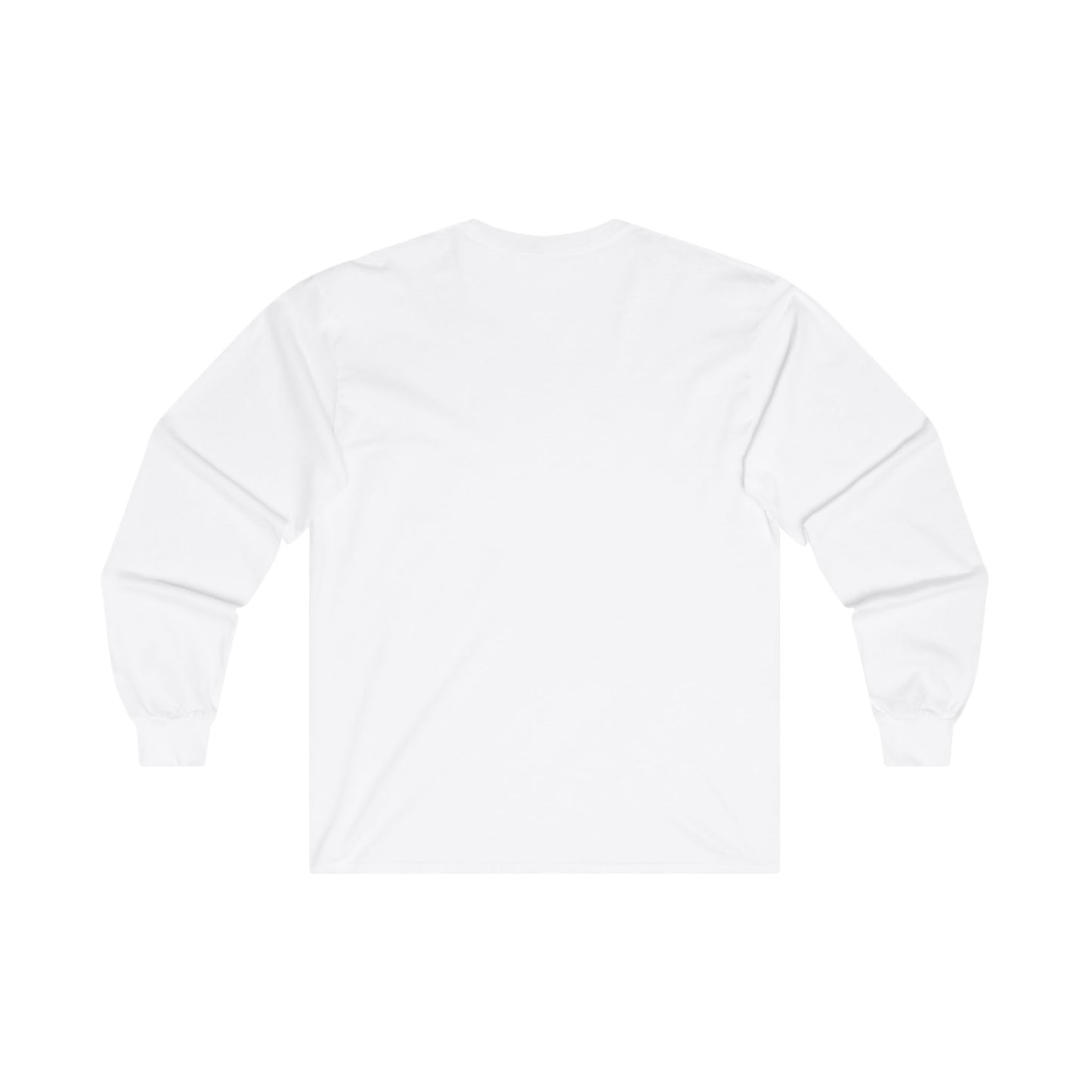 Ultra Cotton Long Sleeve Tee - Orange Circle