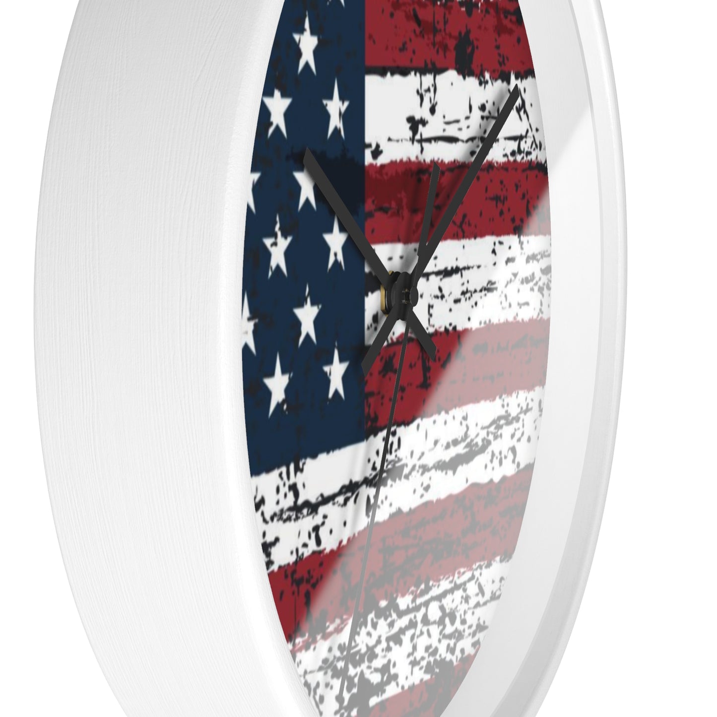 Wall Clock - Vintage Flag