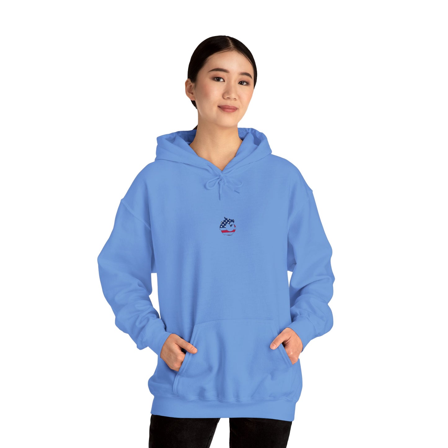Heavy Blend™ Hooded Sweatshirt - 3D Flag