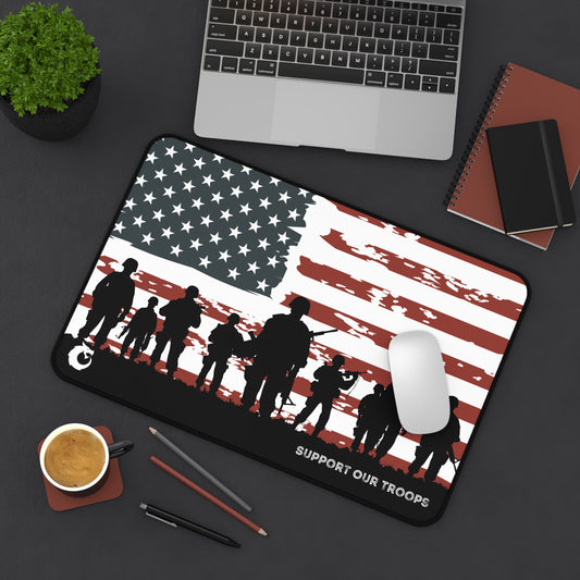 Desk Mat - Support Our Troops