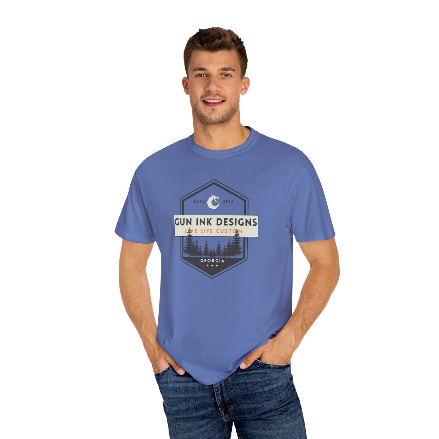 Unisex Garment-Dyed T-shirt -Georgia
