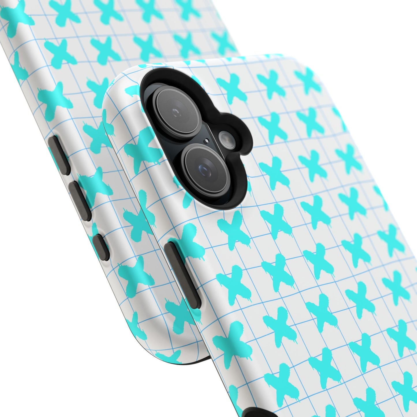 Magnetic Tough Cases - Blue X