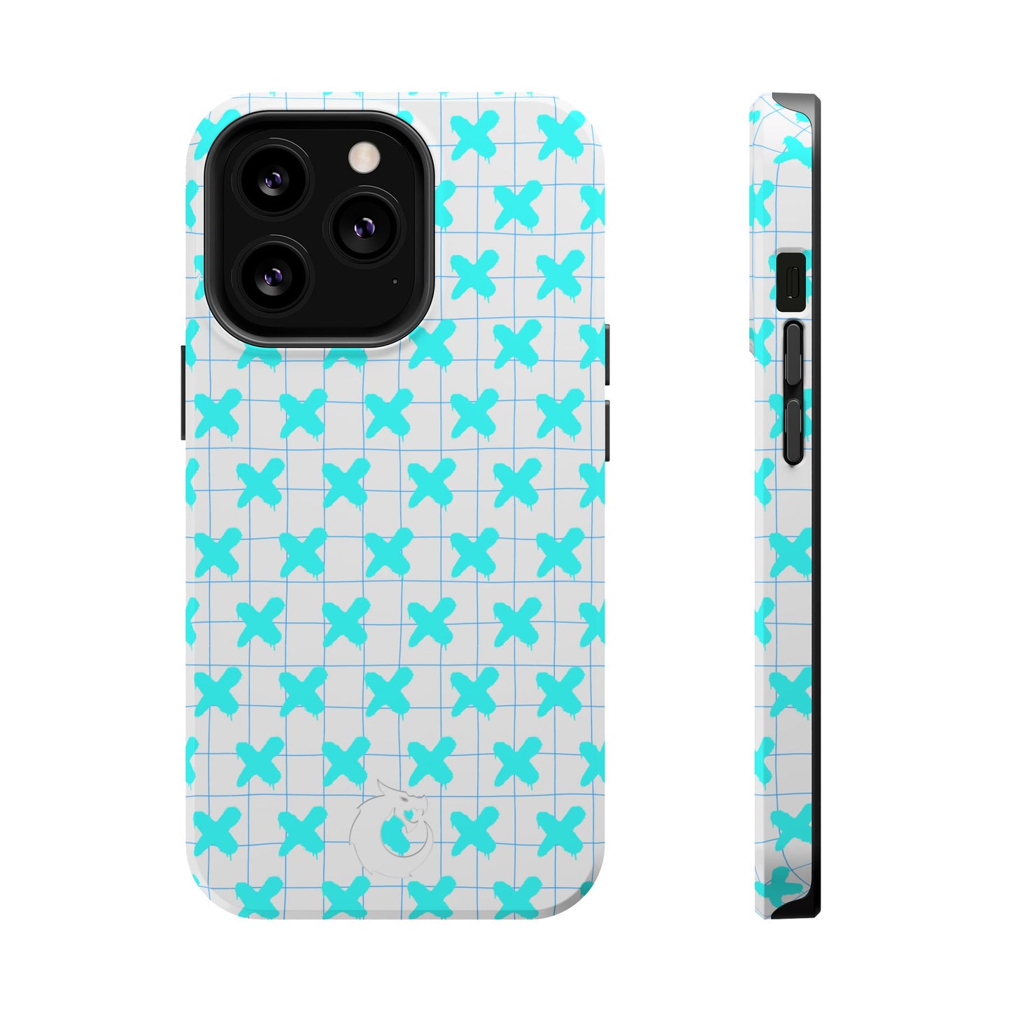 Magnetic Tough Cases - Blue X