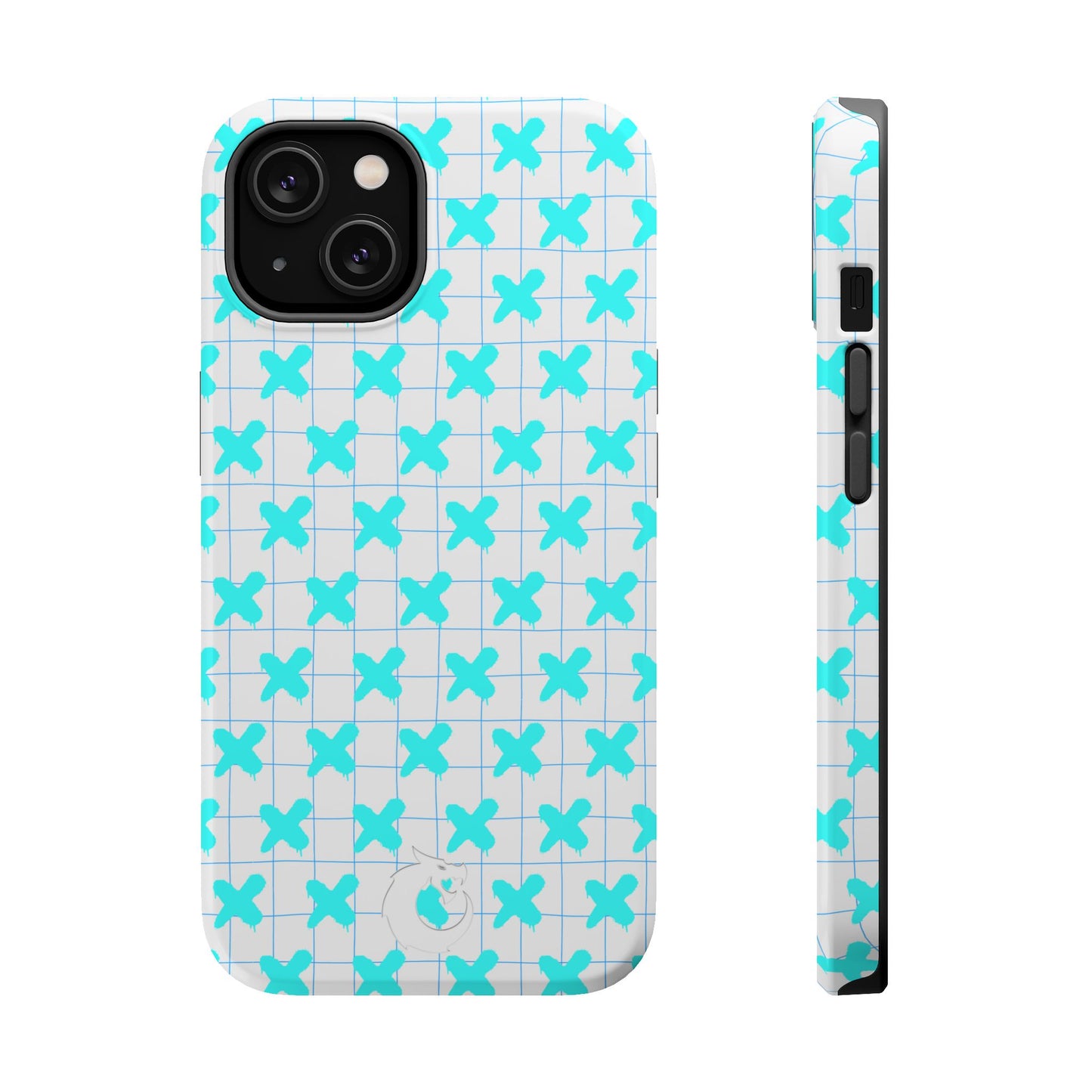 Magnetic Tough Cases - Blue X