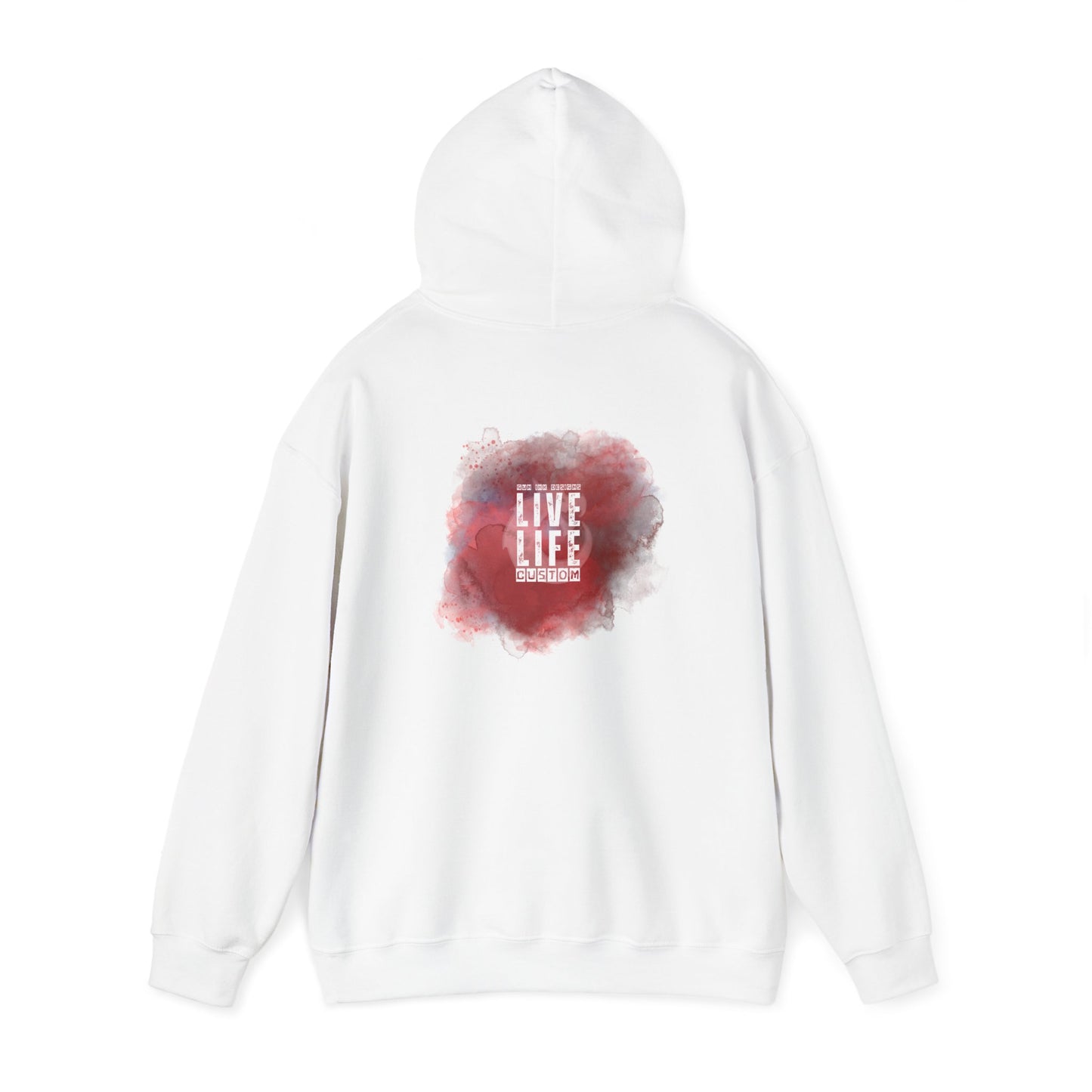 Heavy Blend™ Hooded Sweatshirt - LLC Red